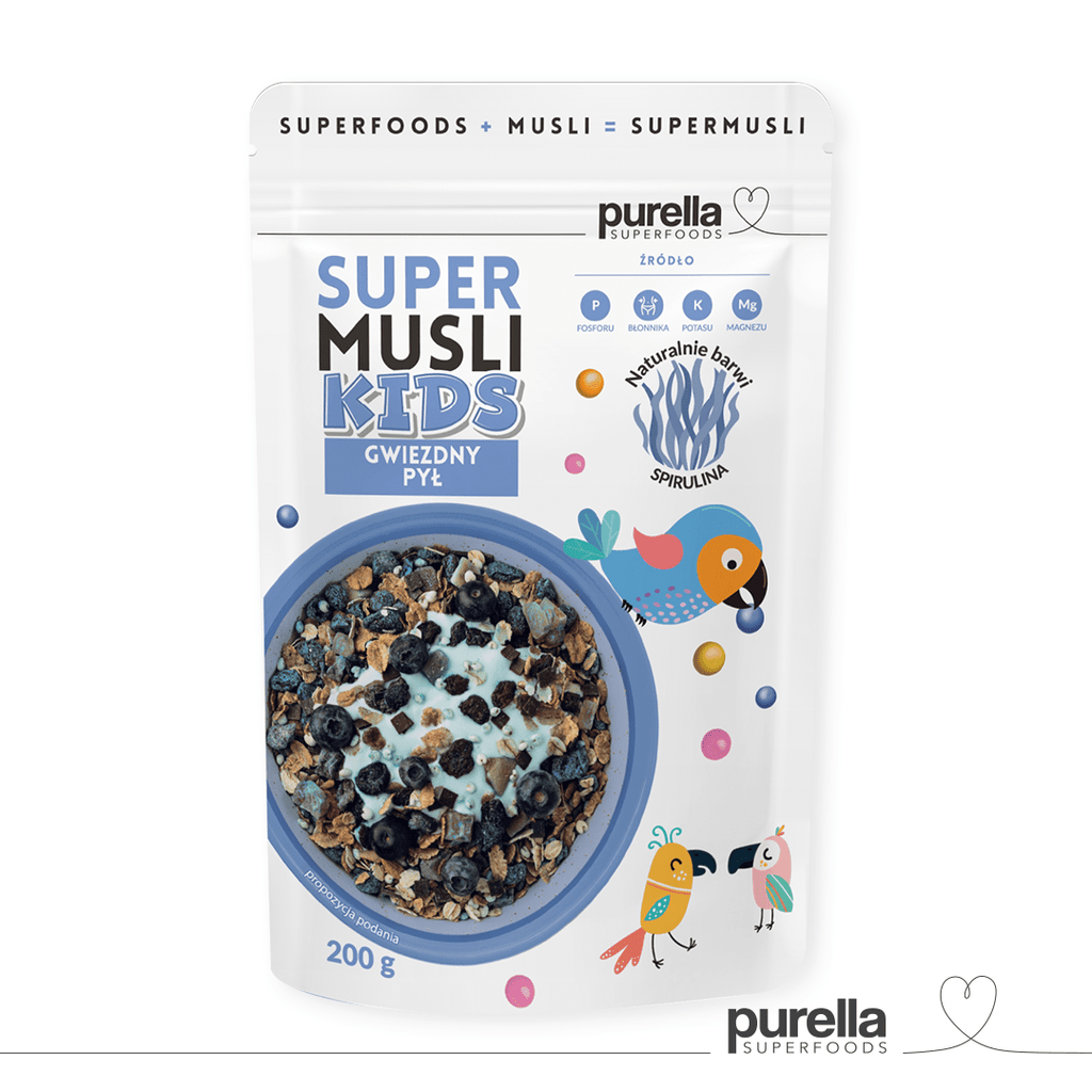 SuperMusli KIDS Gwiezdny pył 200 g - Purella