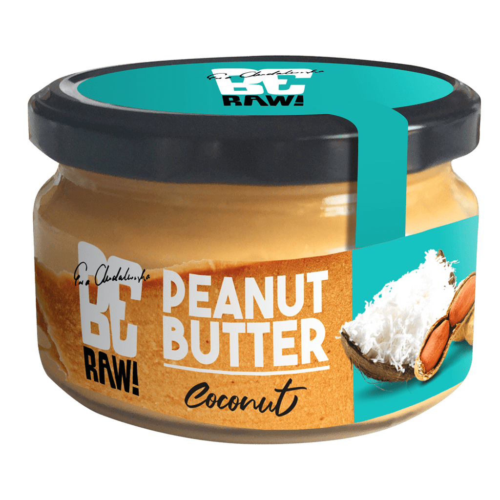 BeRAW Peanut butter Coconut 190g - Purella