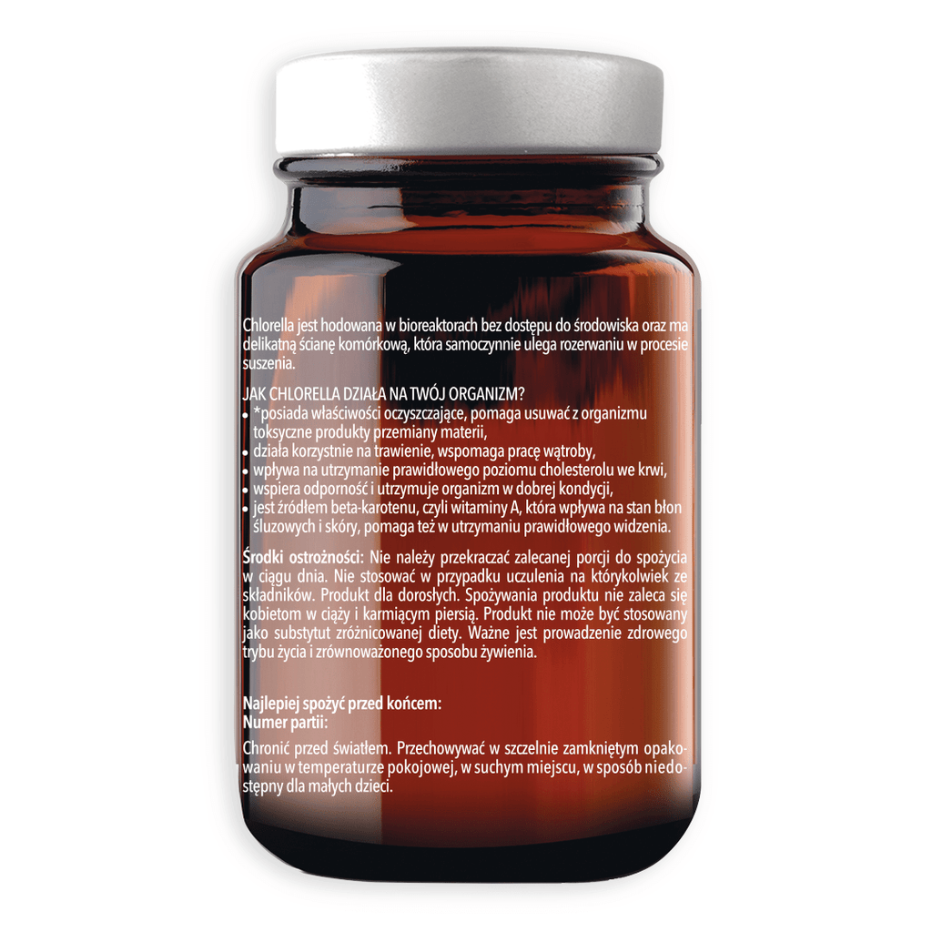 SUPERSUPLEMENTS CHLORELLA 250 tabletek - Purella - 2