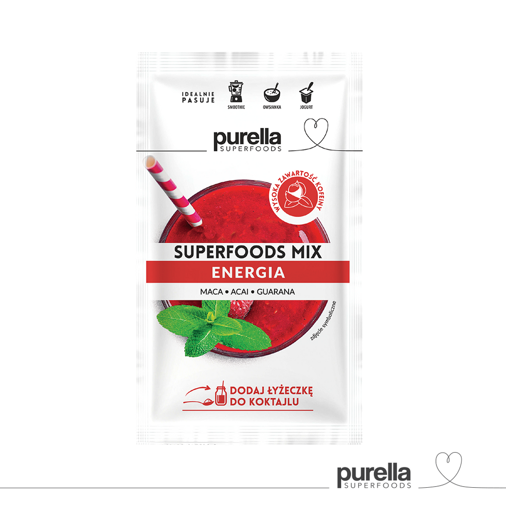SuperfoodsMIX Energia 40 g - sklep Purella.pl