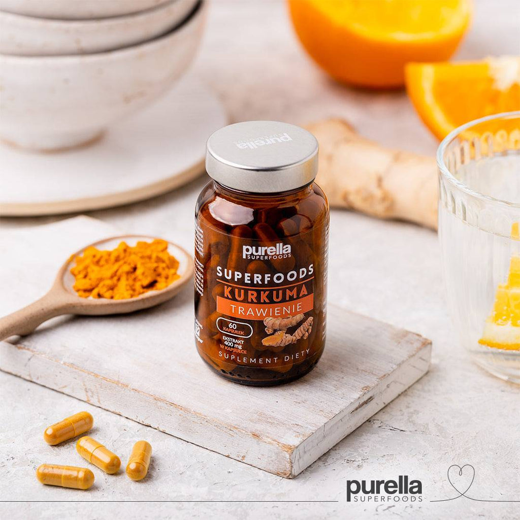 SUPERSUPLEMENTS KURKUMA 60 kapsułek - Purella - 3