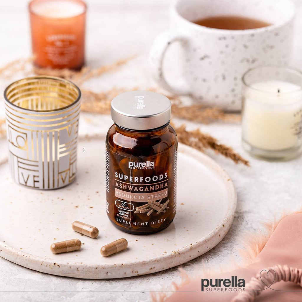 SUPERSUPLEMENTS EKSTRAKT z ASHWAGANDY 60 kapsułek - Purella - 3