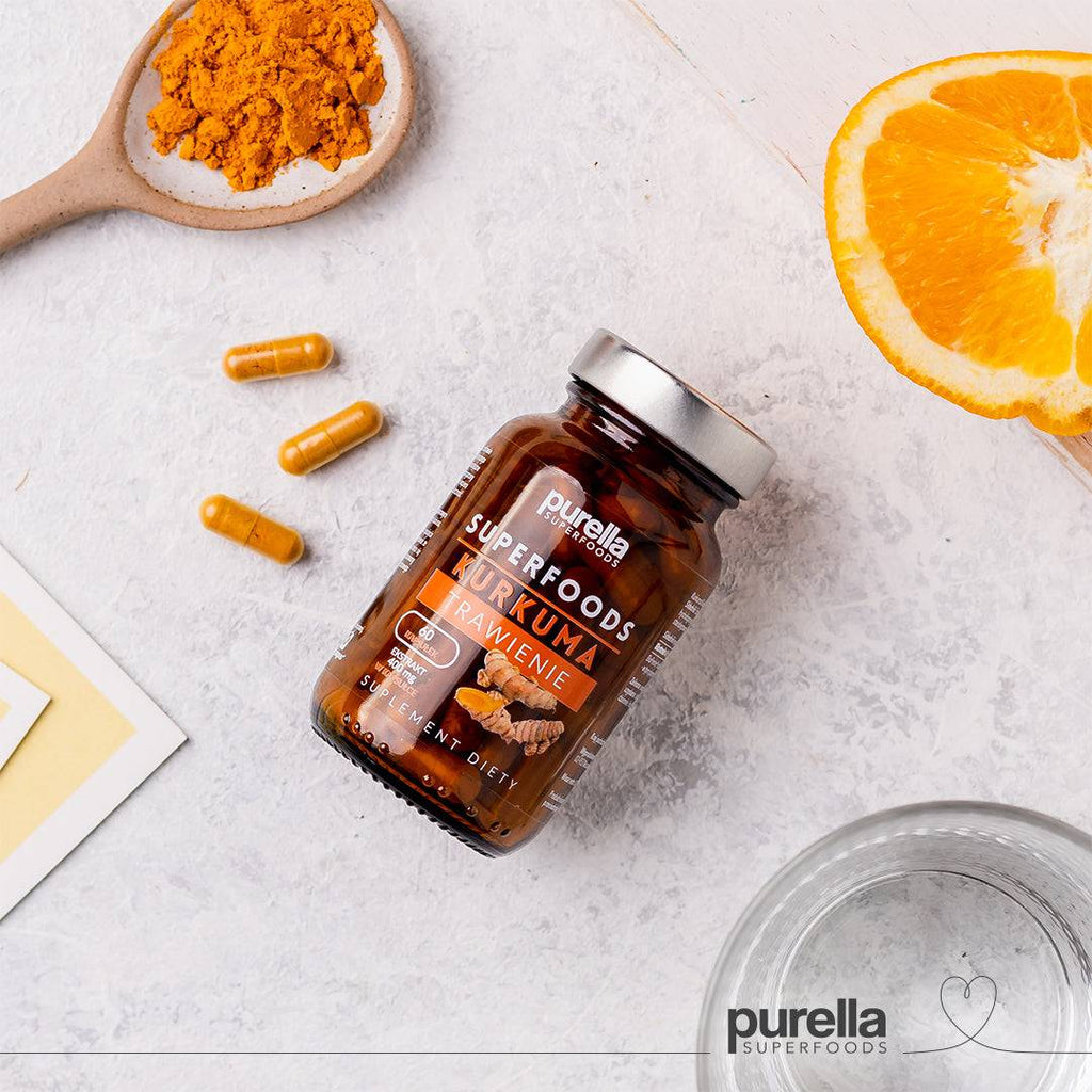 SUPERSUPLEMENTS KURKUMA 60 kapsułek - Purella - 4